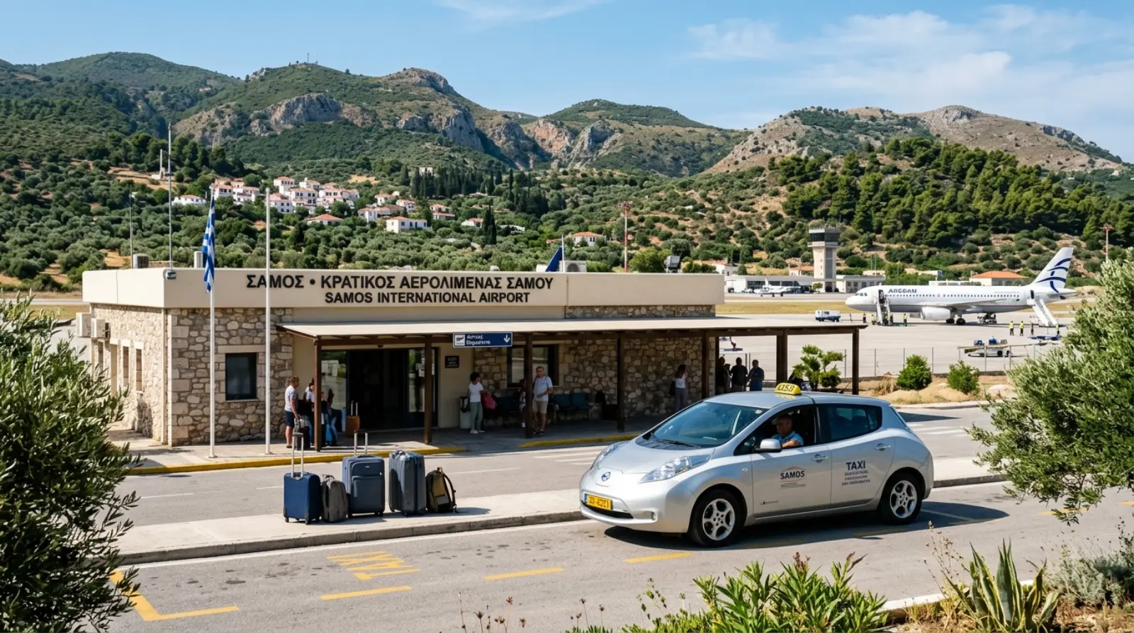 Samos Airport Transfer Guide – Taxis, Buses & Prices 2026